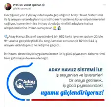 Aday Havuzu: 82 Bin İşsiz Bulundu!